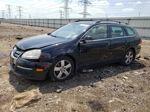 2009 Volkswagen Jetta Se Black vin: 3VWTM71K39M269465