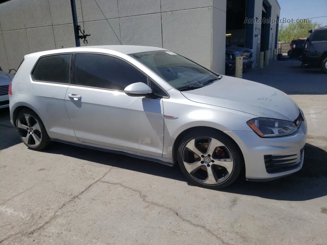 2015 Volkswagen Gti  Silver vin: 3VWTT7AU0FM071961