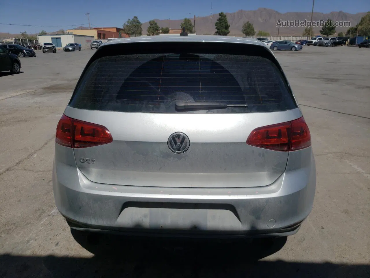 2015 Volkswagen Gti  Silver vin: 3VWTT7AU0FM071961