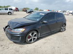 2015 Volkswagen Gti  Black vin: 3VWTT7AU4FM074281