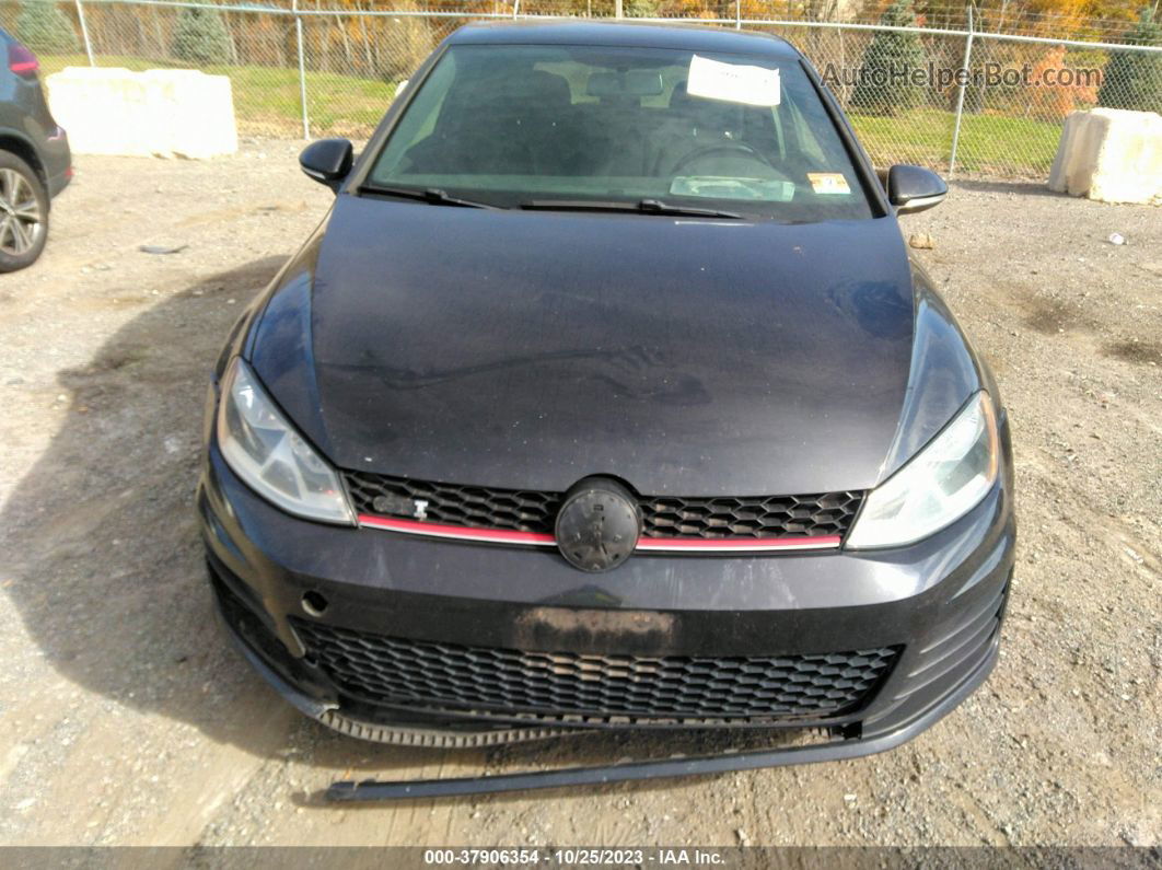 2015 Volkswagen Golf Gti S Черный vin: 3VWTT7AU6FM085055