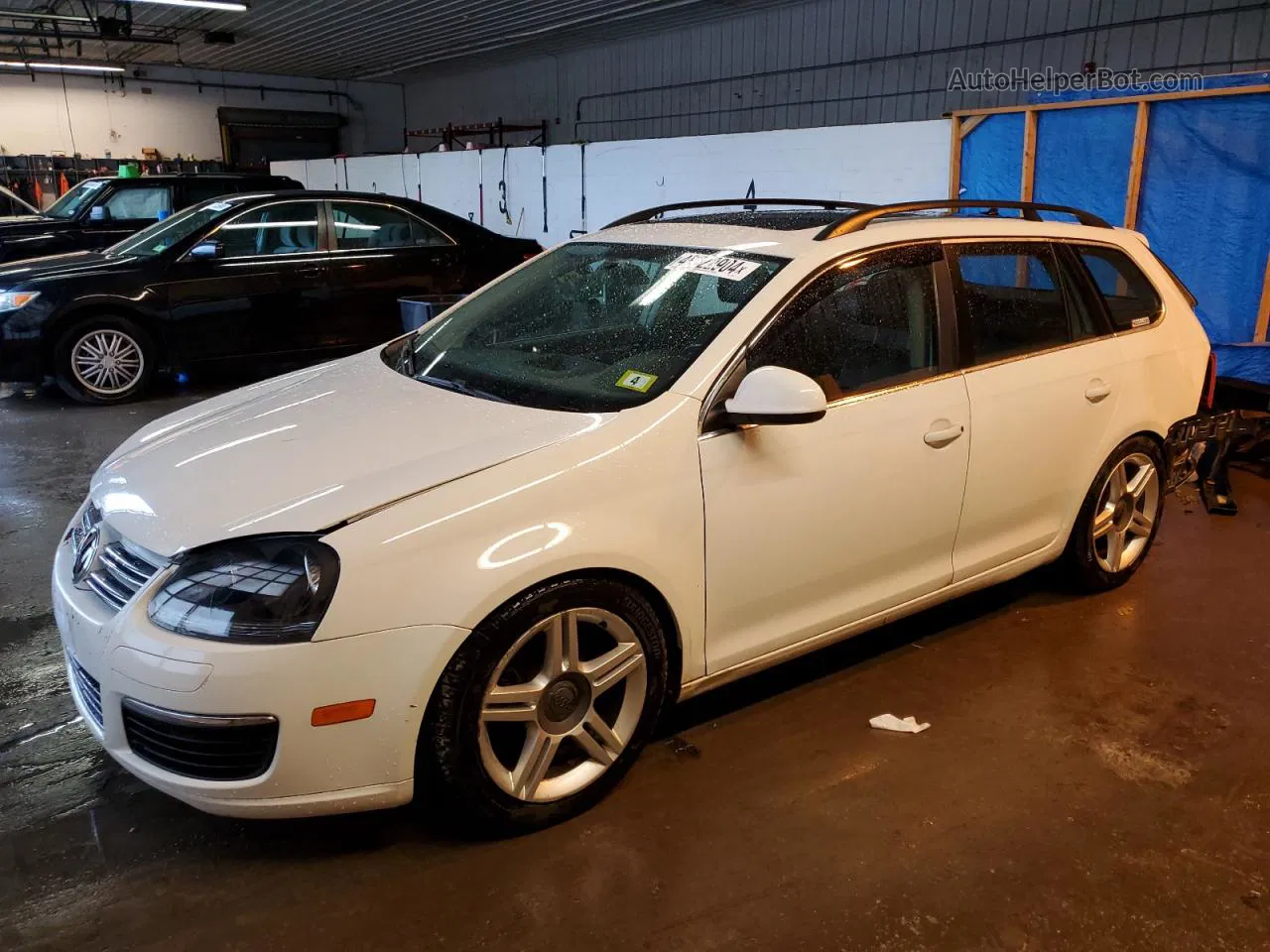 2009 Volkswagen Jetta Se White vin: 3VWTZ71K19M323332