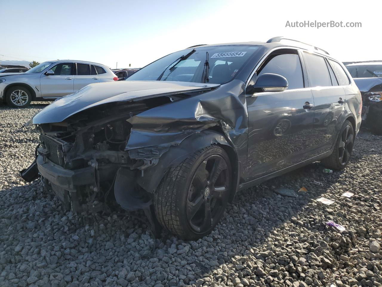 2009 Volkswagen Jetta Se Gray vin: 3VWTZ71K29M296724