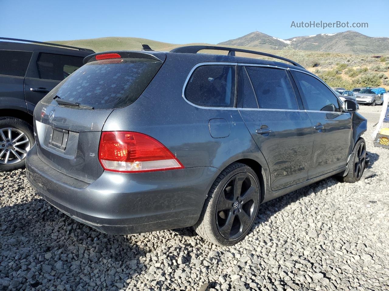 2009 Volkswagen Jetta Se Gray vin: 3VWTZ71K29M296724