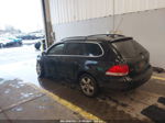 2009 Volkswagen Jetta Sportwagen Se Black vin: 3VWTZ71K99M252123