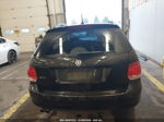 2009 Volkswagen Jetta Sportwagen Se Black vin: 3VWTZ71K99M252123