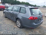 2017 Volkswagen Golf Sportwagen Tsi S Gray vin: 3VWU17AU9HM533995