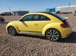 2014 Volkswagen Beetle Turbo Yellow vin: 3VWVT7AT3EM612676