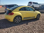 2014 Volkswagen Beetle Turbo Yellow vin: 3VWVT7AT3EM612676