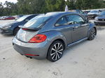 2014 Volkswagen Beetle Turbo Gray vin: 3VWVT7AT3EM631129