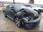 2014 Volkswagen Beetle 2.0t R-line Black vin: 3VWVT7AT4EM606174