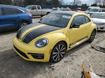 2014 Volkswagen Beetle Turbo Желтый vin: 3VWVT7AT7EM618822