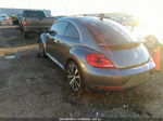 2014 Volkswagen Beetle 2.0t R-line Gray vin: 3VWVT7AT7EM661735