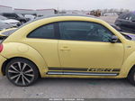 2014 Volkswagen Beetle 2.0t Gsr Yellow vin: 3VWVT7AT9EM629367