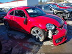 2014 Volkswagen Beetle 2.0t R-line Red vin: 3VWVT7ATXEM637879