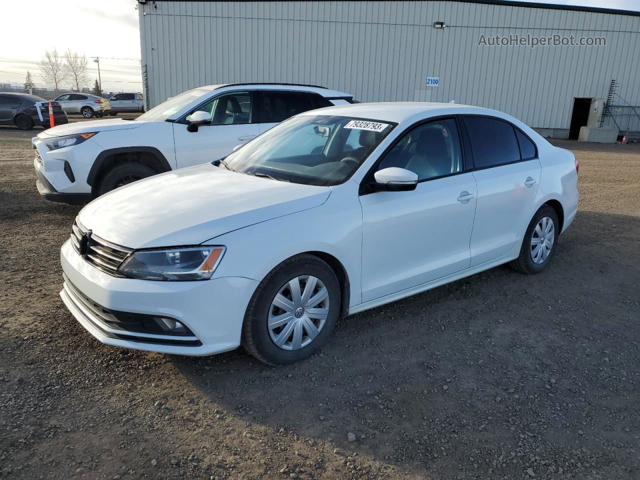 2015 Volkswagen Jetta Tdi Белый vin: 3VWWA7AJ7FM318904