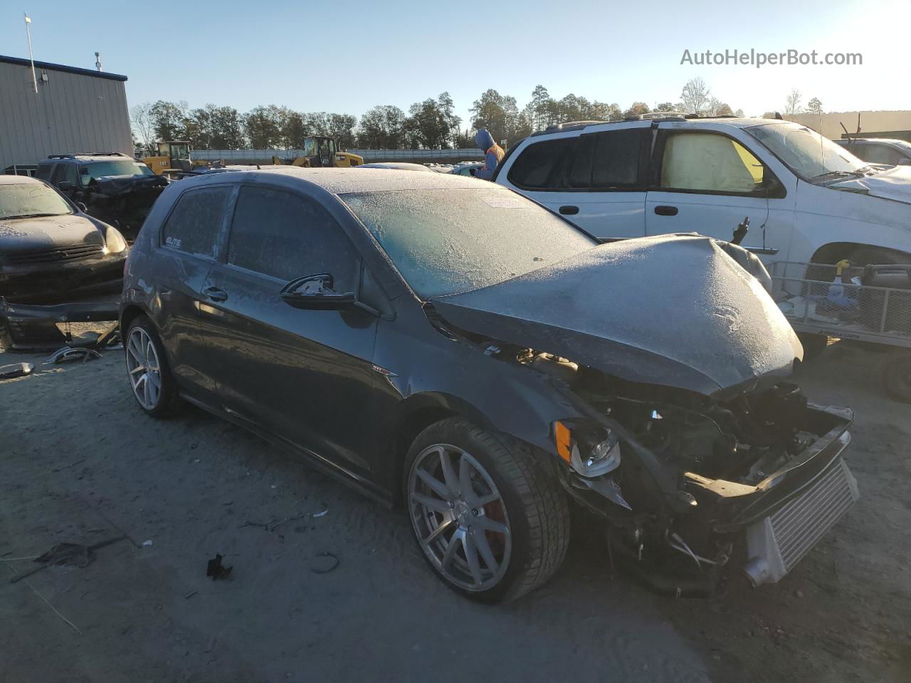 2015 Volkswagen Gti  Gray vin: 3VWY47AU2FM062598