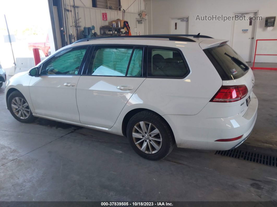 2019 Volkswagen Golf Sportwagen 1.4t S/1.4t Se Белый vin: 3VWY57AU6KM510980