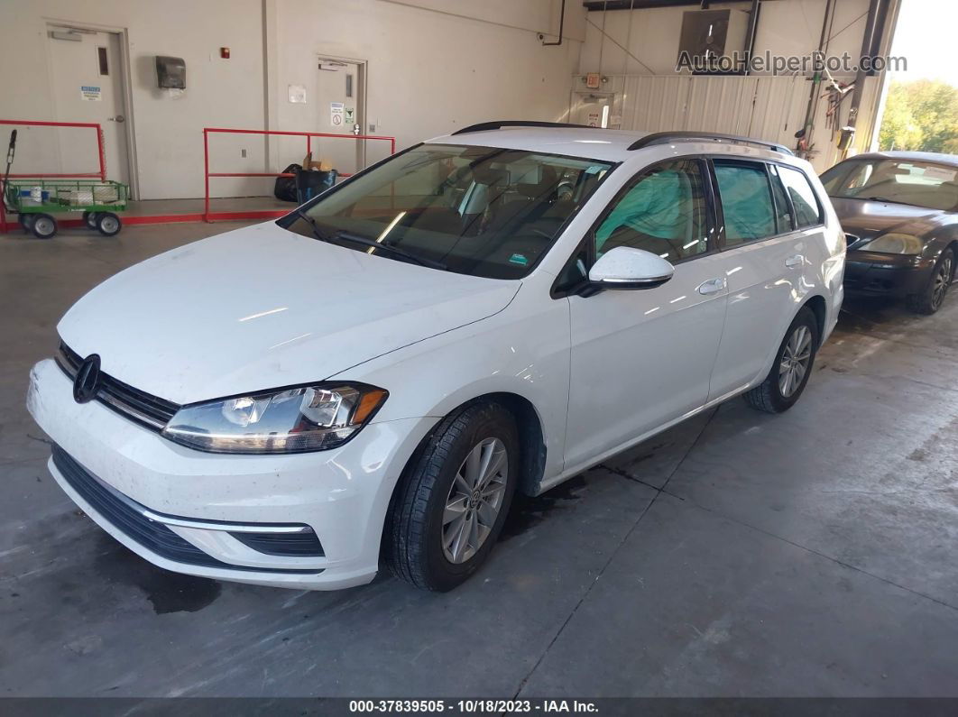 2019 Volkswagen Golf Sportwagen 1.4t S/1.4t Se Белый vin: 3VWY57AU6KM510980