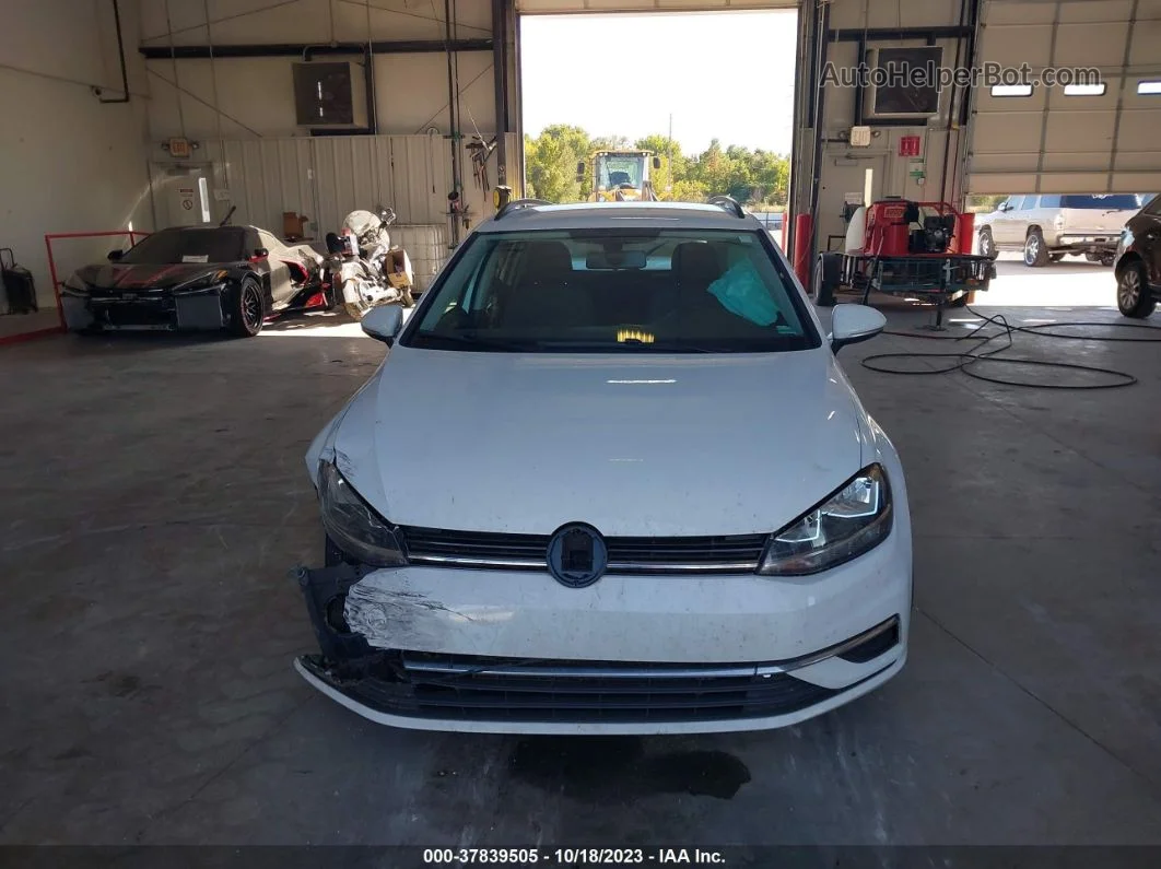 2019 Volkswagen Golf Sportwagen 1.4t S/1.4t Se Белый vin: 3VWY57AU6KM510980
