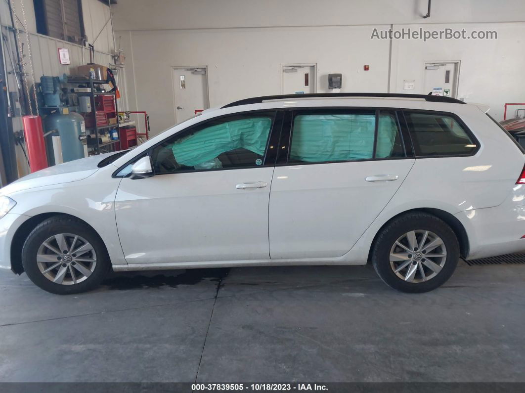 2019 Volkswagen Golf Sportwagen 1.4t S/1.4t Se Белый vin: 3VWY57AU6KM510980