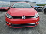 2019 Volkswagen Golf Sportwagen S Red vin: 3VWY57AU7KM505450