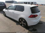 2015 Volkswagen Golf Gti Se White vin: 3VWYT7AU0FM053823