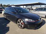 2015 Volkswagen Gti  Black vin: 3VWYT7AU1FM064863