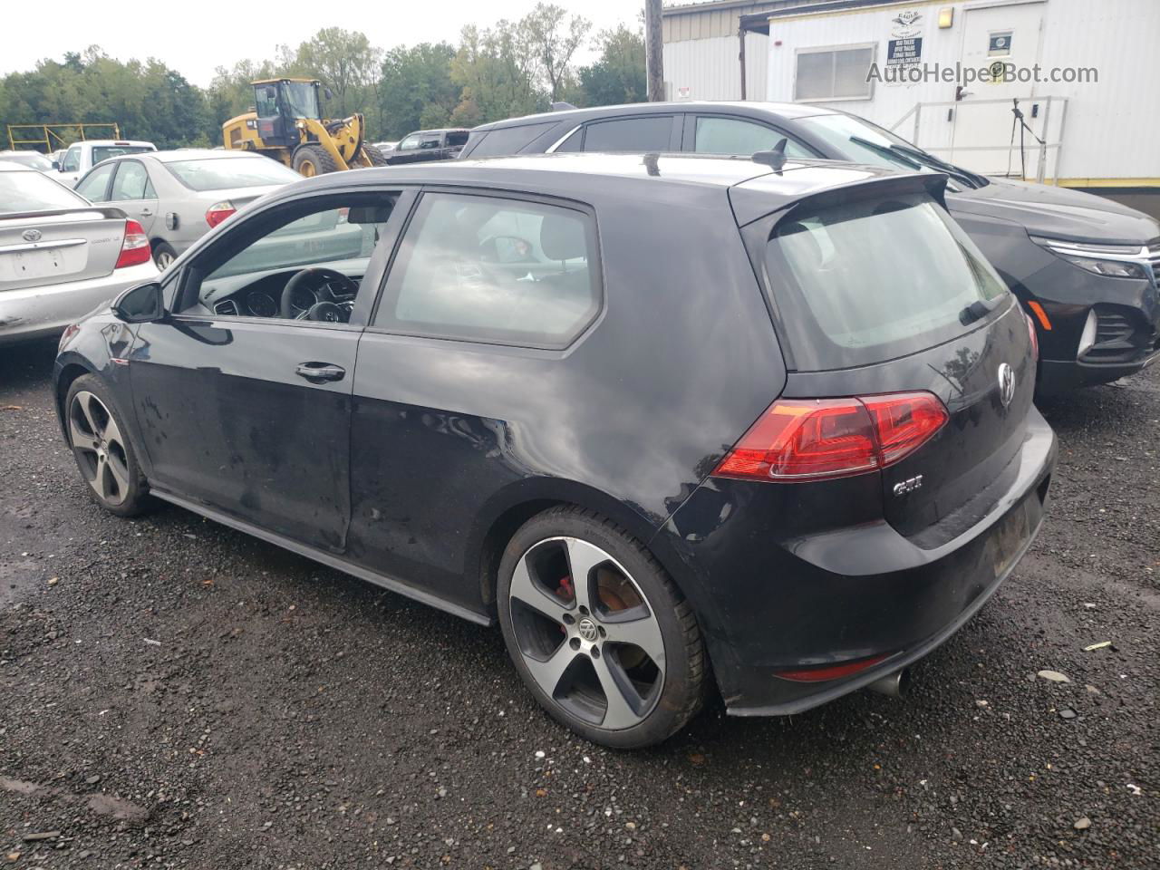 2015 Volkswagen Gti  Черный vin: 3VWYT7AU2FM079663