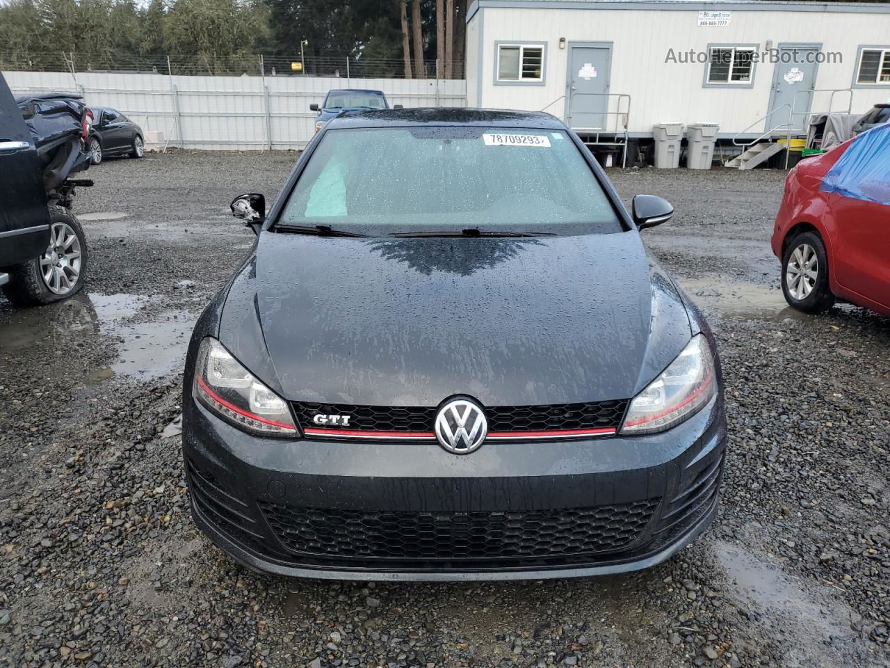 2015 Volkswagen Gti  Charcoal vin: 3VWYT7AU3FM053704