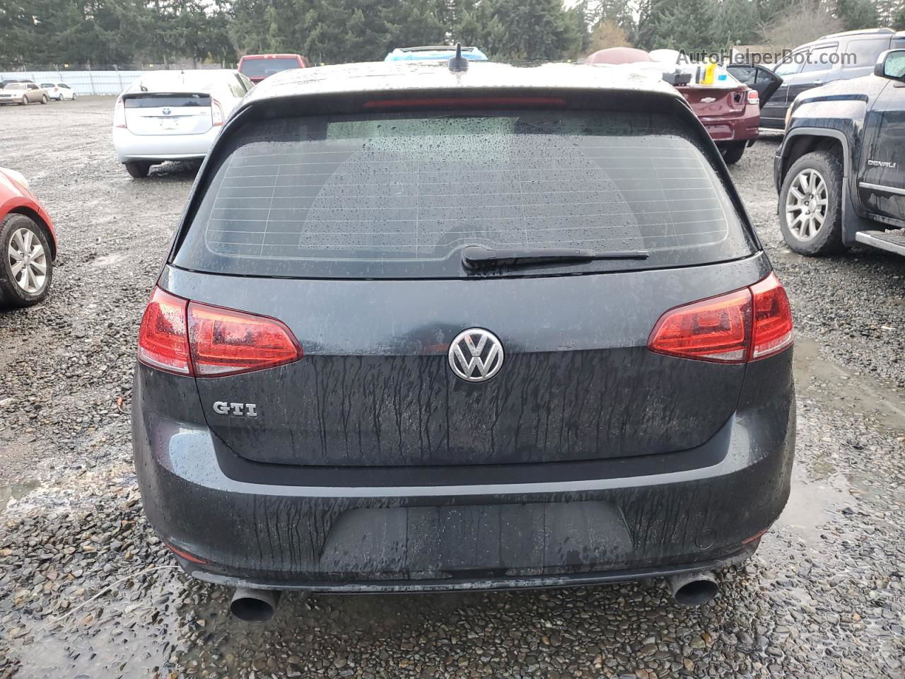 2015 Volkswagen Gti  Charcoal vin: 3VWYT7AU3FM053704