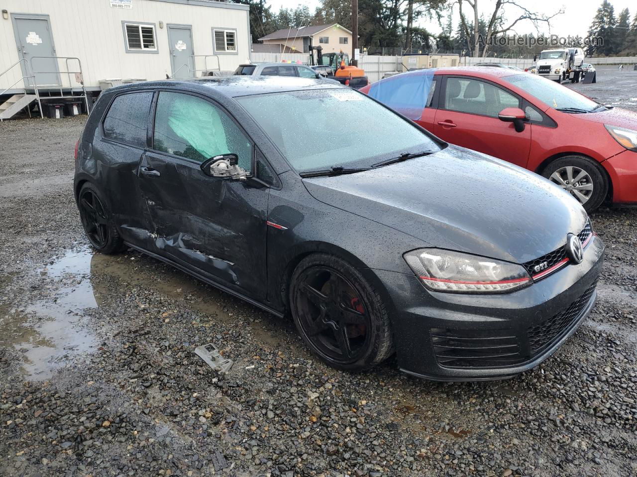 2015 Volkswagen Gti  Charcoal vin: 3VWYT7AU3FM053704