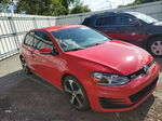 2016 Volkswagen Gti S/se Red vin: 3VWYT7AU3GM010143