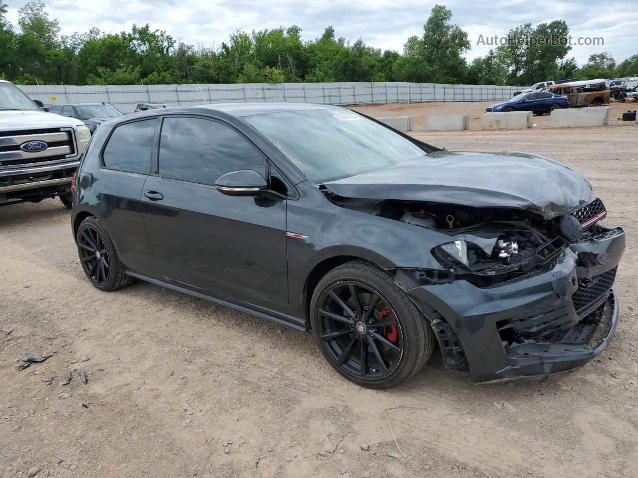 2016 Volkswagen Gti S/se Серый vin: 3VWYT7AU3GM022969