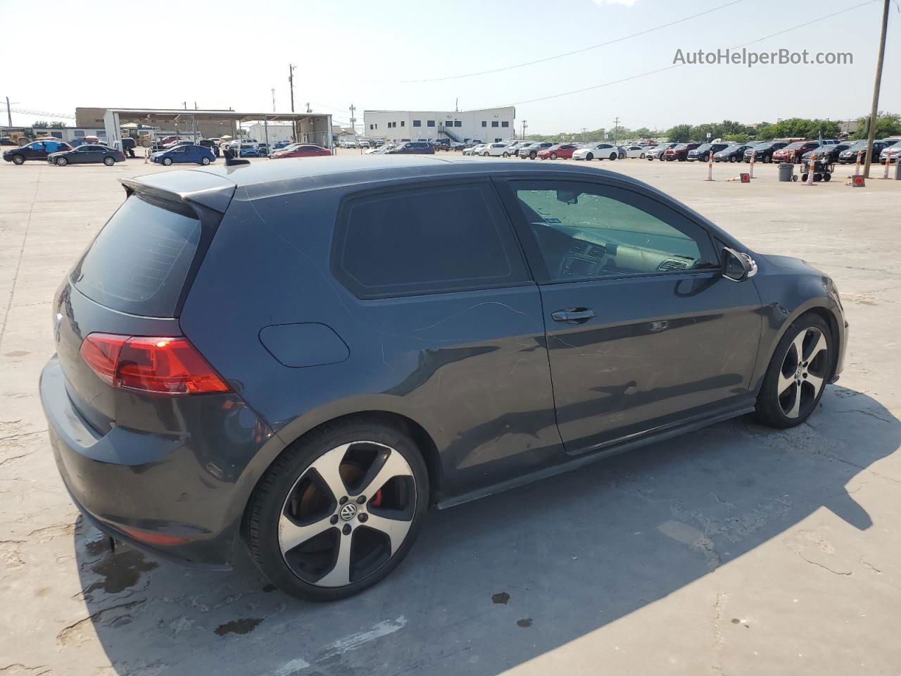 2015 Volkswagen Gti  Серый vin: 3VWYT7AU4FM033509