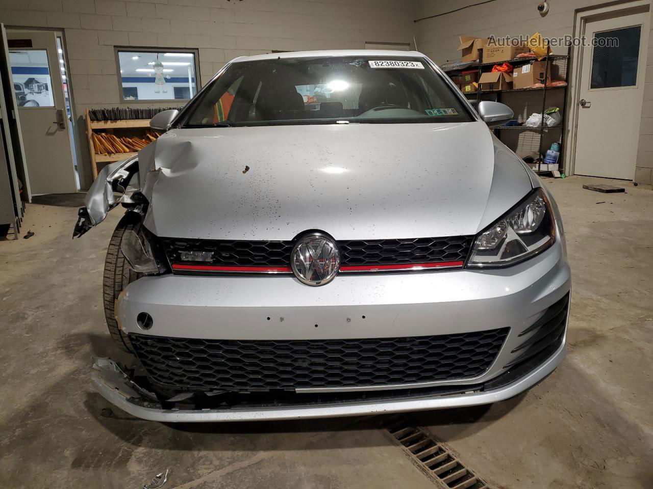 2016 Volkswagen Gti S/se Серебряный vin: 3VWYT7AU4GM038775