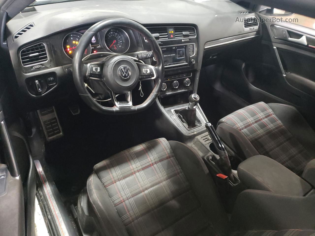 2016 Volkswagen Gti S/se Белый vin: 3VWYT7AU6GM023646