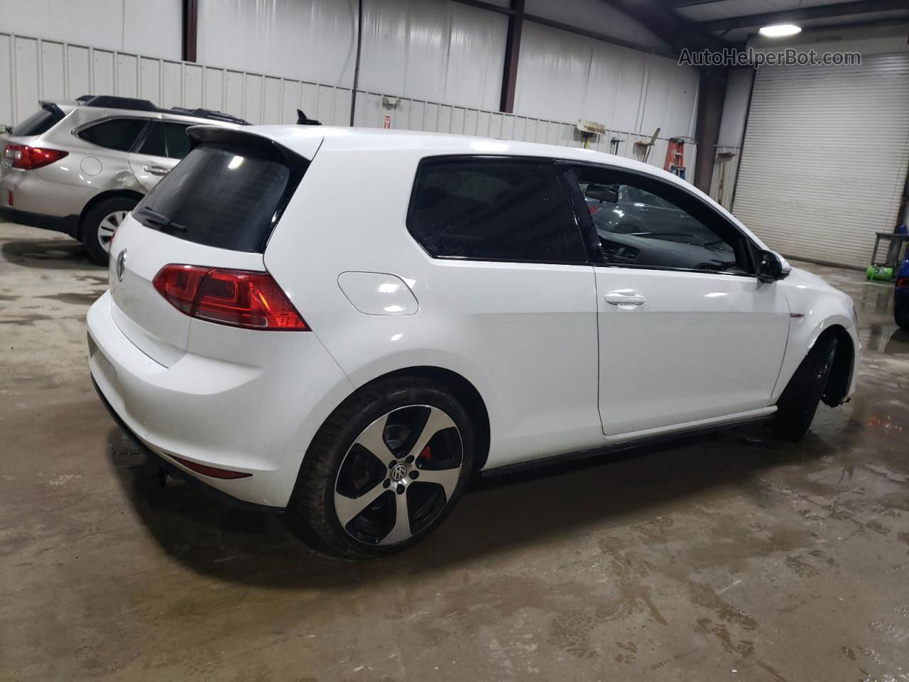 2016 Volkswagen Gti S/se Белый vin: 3VWYT7AU6GM023646