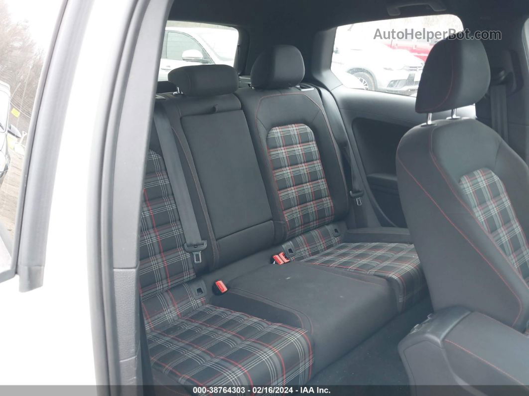 2016 Volkswagen Golf Gti S 2-door Белый vin: 3VWYT7AU8GM054994