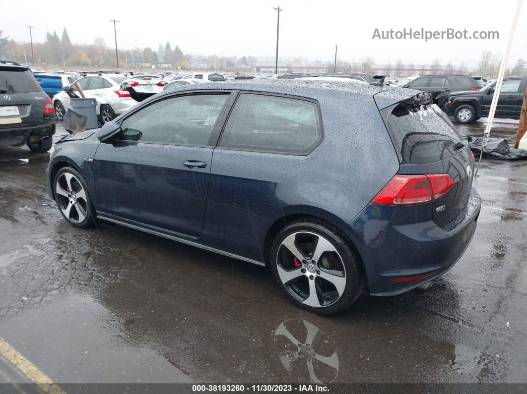 2015 Volkswagen Golf Gti 2.0t S 2-door Dark Brown vin: 3VWYT7AU9FM087355