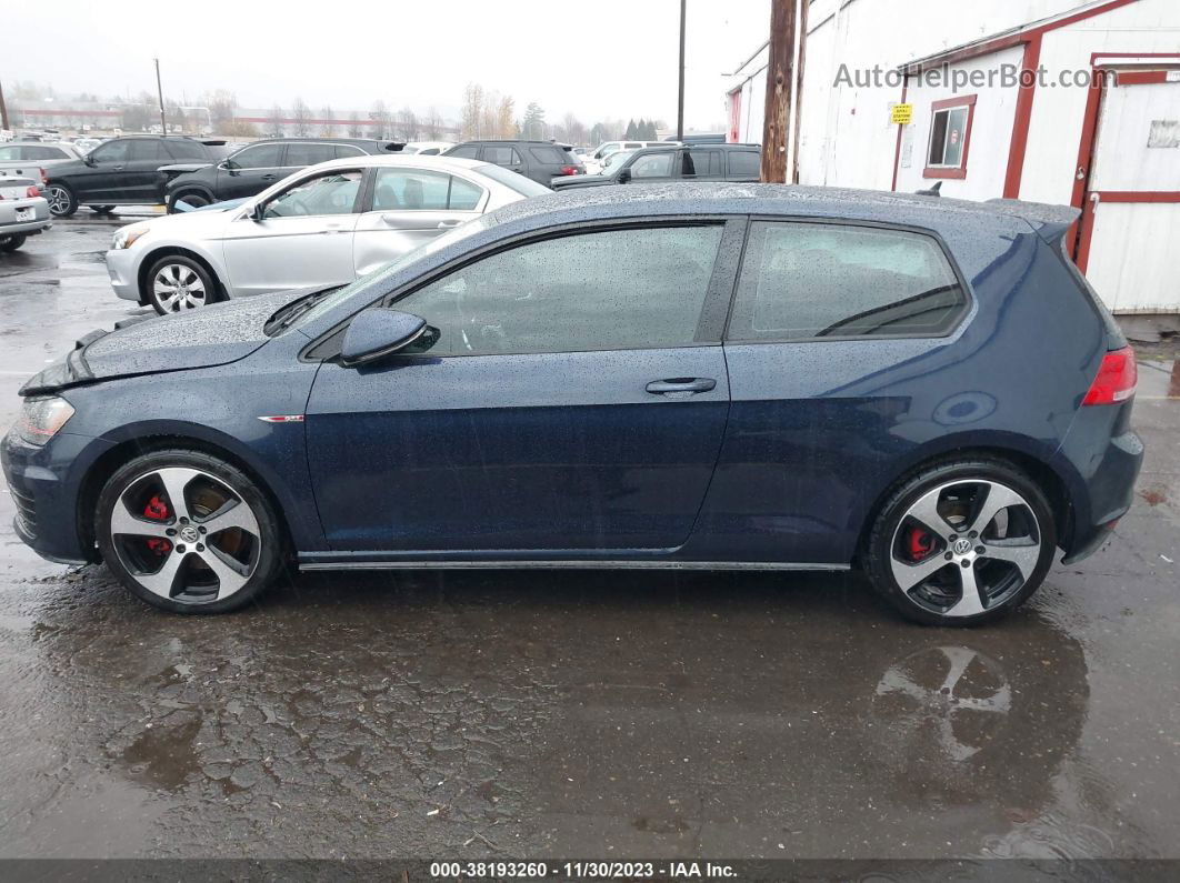 2015 Volkswagen Golf Gti 2.0t S 2-door Dark Brown vin: 3VWYT7AU9FM087355