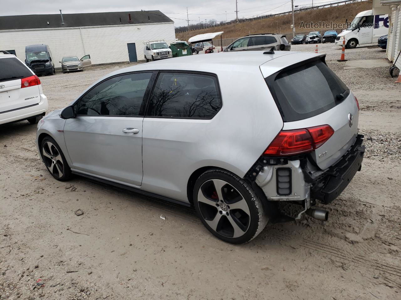 2016 Volkswagen Gti S/se Silver vin: 3VWYT7AU9GM023172