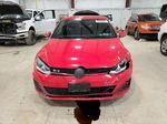 2015 Volkswagen Gti  Red vin: 3VWYT7AUXFM038925