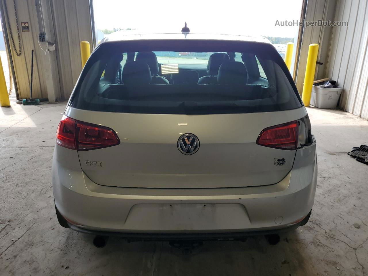 2015 Volkswagen Gti  Silver vin: 3VWYT7AUXFM041971