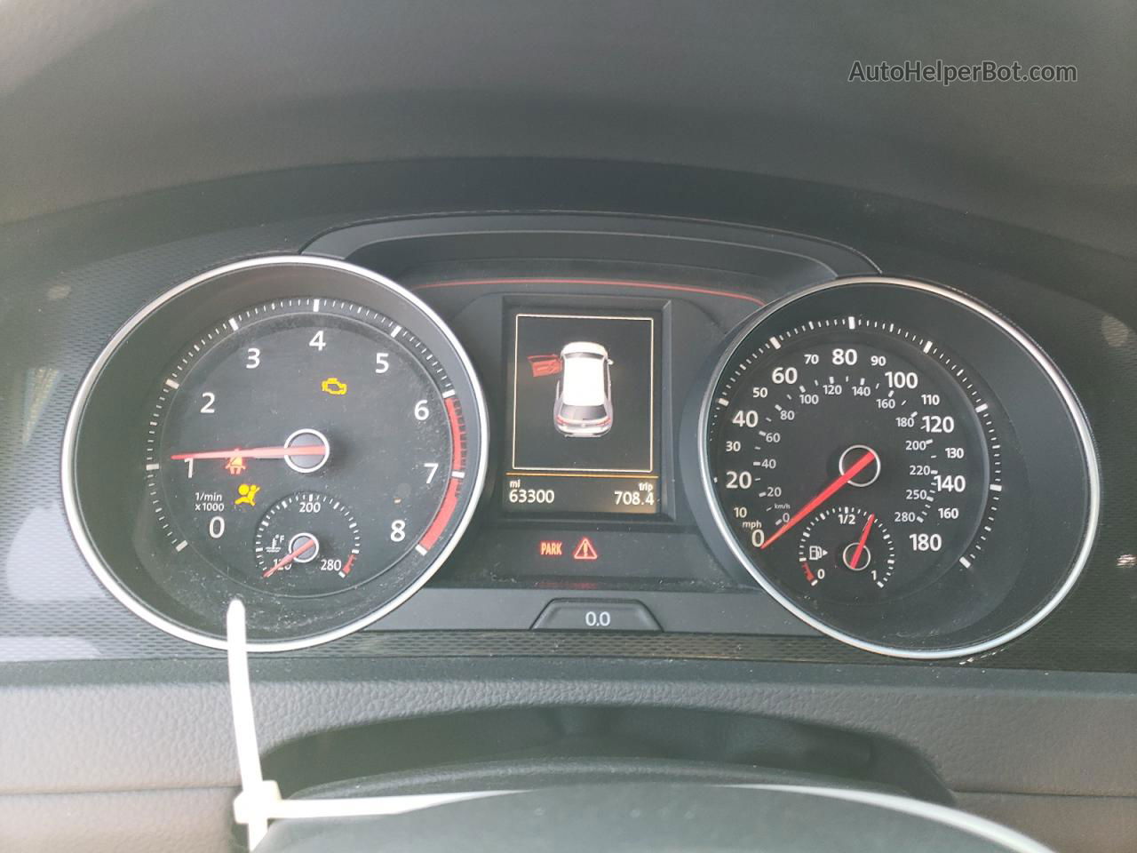 2016 Volkswagen Gti S/se Черный vin: 3VWYT7AUXGM006106