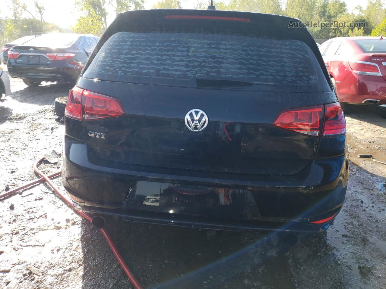 2016 Volkswagen Gti S/se Black vin: 3VWYT7AUXGM006106