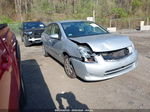 2012 Nissan Sentra 2.0 S Silver vin: 3n1ab6ap4cl715936