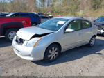 2012 Nissan Sentra 2.0 S Silver vin: 3n1ab6ap4cl715936