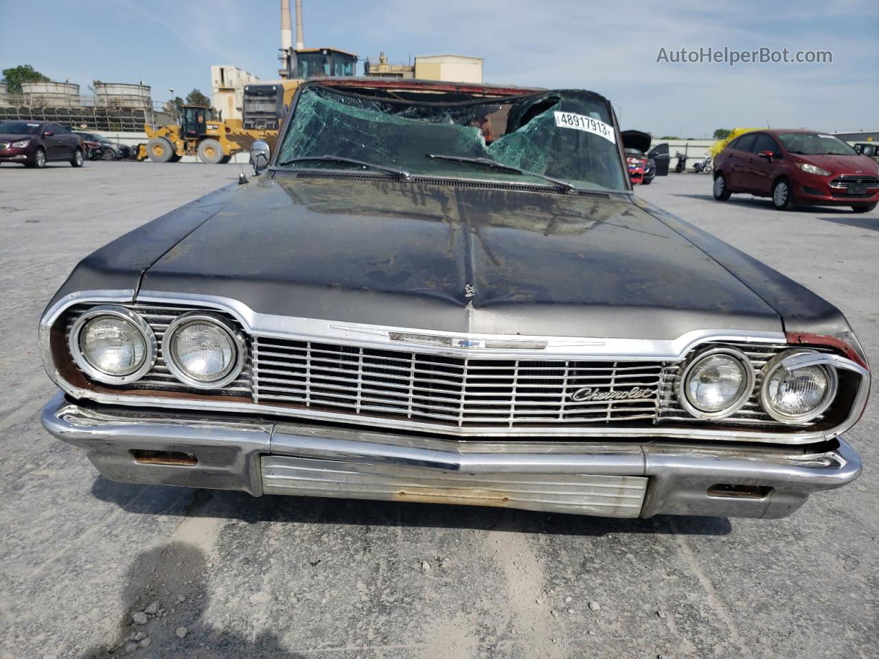 1964 Chevrolet Impala Gray vin: 41235J168039