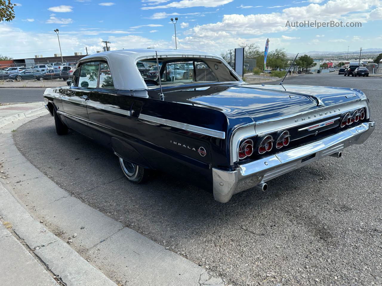 1964 Chevrolet Impala Blue vin: 41447R173768